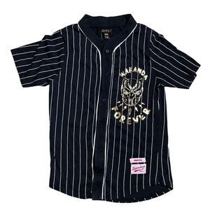 Switch Remarkable Marvel Black Panther Wakanda Forever‎ Baseball Jersey 2XL